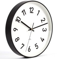 Часы настенные Mijia Yuihome Decor Wall Clock Black