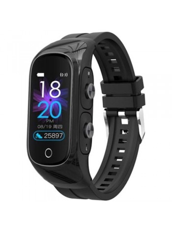 Фитнес-трекер Xiaomi Kumi N8 Black (Уцененный)