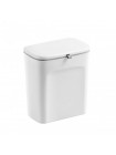 Ведро мусорное подвесное Xiaomi Six Percent Slider Wall-Mounted Trash Bucket 9L White