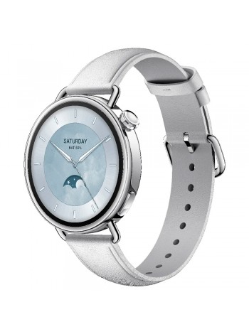 Смарт-часы Xiaomi Watch S4 41mm Leather White