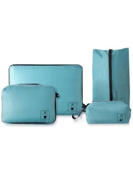 Набор упаковочных сумок для чемодана Xiaomi 90 Points Base Storage Bag Set (4 шт) Blue