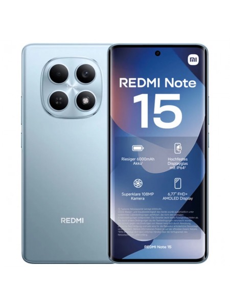 Xiaomi Redmi Note 15 8/256Gb Glacier Blue