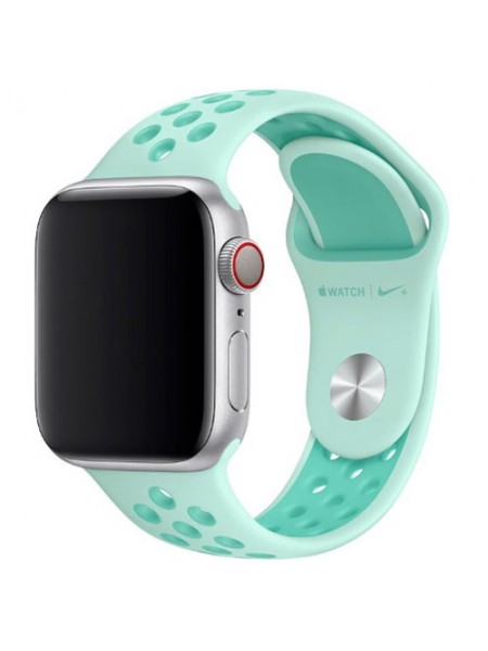 Ремешок для Apple Watch 38/40мм Nike силиконовый Мятный/зеленый
