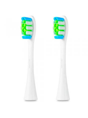 Насадки сменные для зубной щетки Oclean One Smart Sonic (2 шт.) White