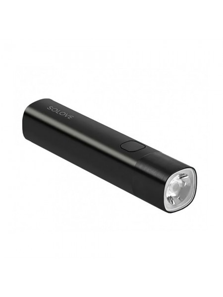 Фонарик SOLOVE Portable Flashlight X3S Black