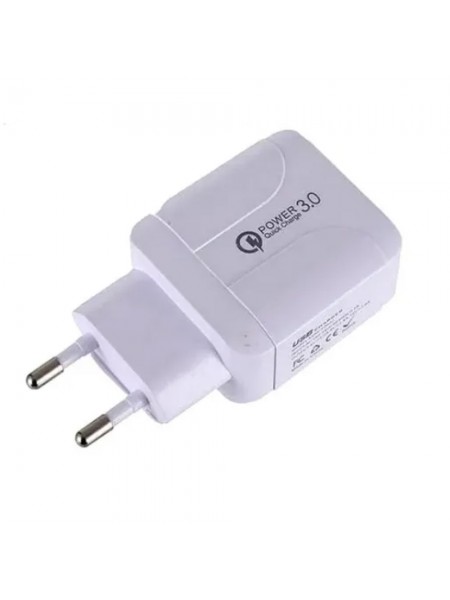 Зарядное устройство KeKe-931 USB QC 3.0 Белый