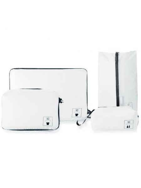 Набор упаковочных сумок для чемодана Xiaomi 90 Points Base Storage Bag Set (4 шт) White