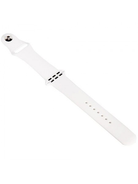 Ремешок для Apple Watch 38/40мм силиконовый Белый