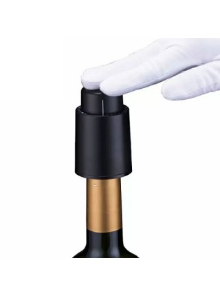 Пробка для вина вакуумная Xiaomi Vacuum Wine Stopper Huohou Black