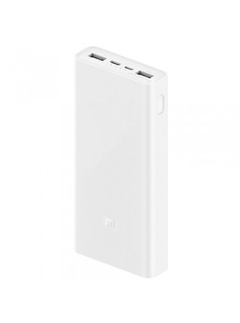 Внешний аккумулятор Xiaomi Power Bank 3 20000mAh PLM18ZM White