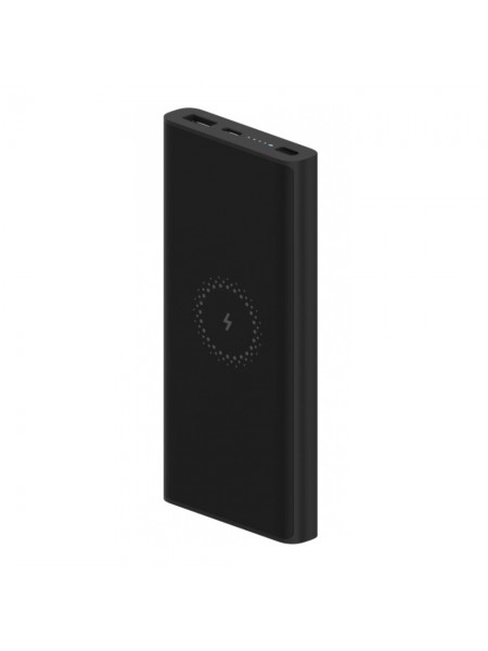 Внешний аккумулятор беспроводной Xiaomi Mi Wireless Power Bank 10000 (WPB15PDZM) Black