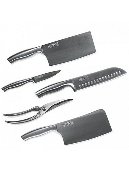 Набор ножей c подставкой HuoHou Nano Steel Knife Set 6in1 (HU0014)