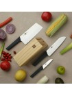 Набор ножей с подставкой HuoHou Kitchen Knife Set Lite HU0059 Black