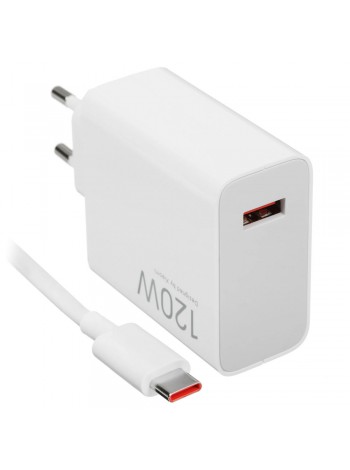 Зарядное устройство Xiaomi 120W HyperCharge Combo Type-С/Type-A