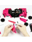 Конструктор Xiaomi Onebot Building Blocks Static Supercar Toy Car OBJZF62AIQI Pink