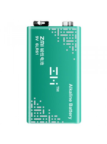 Батарейки Xiaomi ZMI 9V Крона (6LR61)