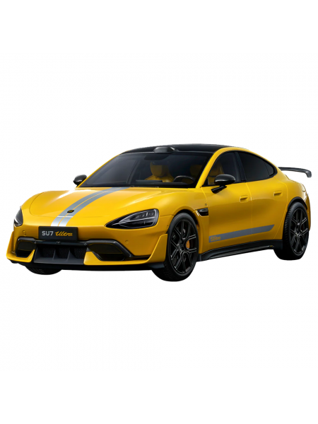 Модель автомобиля Xiaomi SU7 Ultra 1/18 Yellow