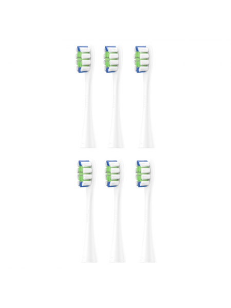 Насадки сменные для зубной щетки Oclean Professional Clean P1C1 (6 шт.) White