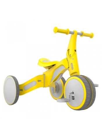 Велосипед детский Xiaomi Mijia 700Kids Child Deformable Balance Car Tricycle 2in1 Желтый