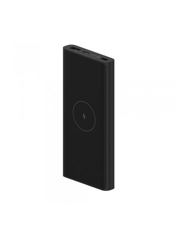 Внешний аккумулятор беспроводной Xiaomi Mi Wireless Power Bank 10000mAh (WPB15PDZM) Black EU