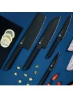 Набор ножей с подставкой HuoHou Heat Cool Black Non-stick Knife Set 5 in 1 (HU0076)