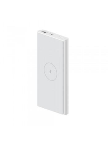 Внешний аккумулятор беспроводной Xiaomi Mi Wireless Power Bank 10000mAh (WPB15PDZM) White