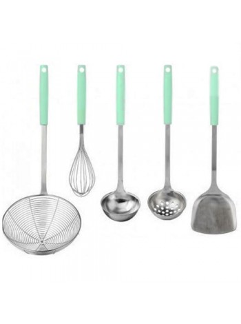 Набор металлических кухонных принадлежностей Xiaomi Jotun Judy Stainless Steel Cookware (5in1)Silver