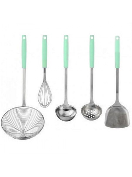 Набор металлических кухонных принадлежностей Jotun Judy Stainless Steel Cookware (5in1)Silver