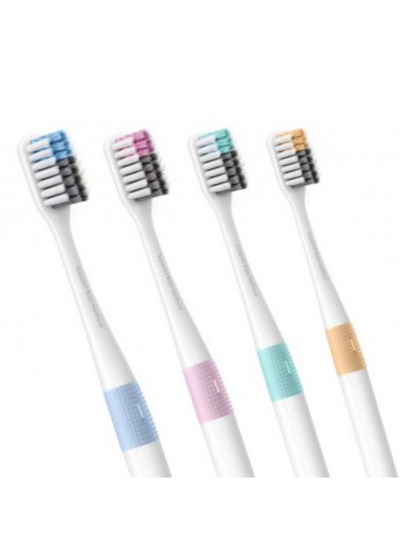 Набор зубных щёток Dr.Bei Colors (4шт)