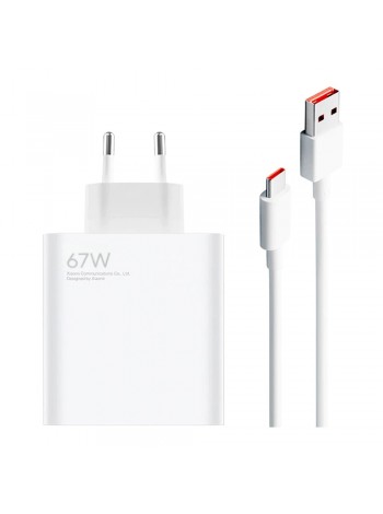 Зарядное устройство Xiaomi Mi 67W Charging Combo Type-A