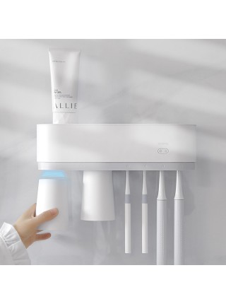 Стерилизатор для зубных щеток QUANGE Smart Sterilization Toothbrush Cup Holder White