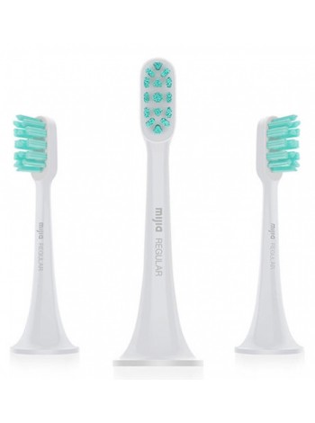 Насадки сменные для зубной щетки Xiaomi  MiJia Electric Toothbrush T300 (3 шт) White