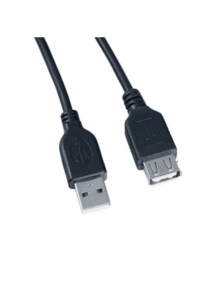 Кабель USB/USB удлинитель 1.5м F-M Черный