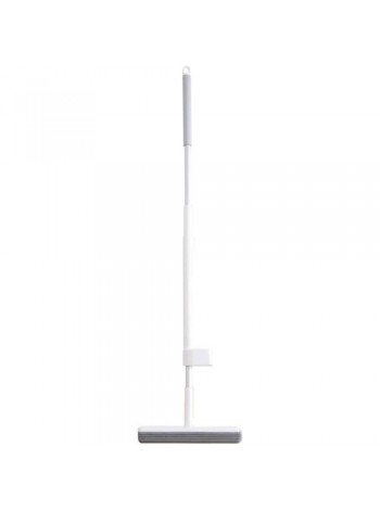 Швабра портативная Xiaomi Blue Fish Can Hold Spray MOP(LXY-02) White (Уцененная)