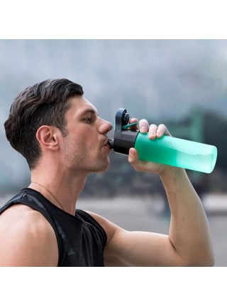 Бутылка для воды с распылителем Xiaomi VELOSAN Germany Portable Spray Water (600ml) Green